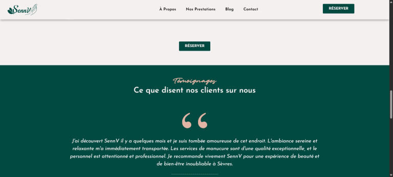 SENNV — sennv.fr/prestations